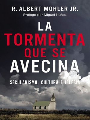 cover image of La tormenta que se avecina